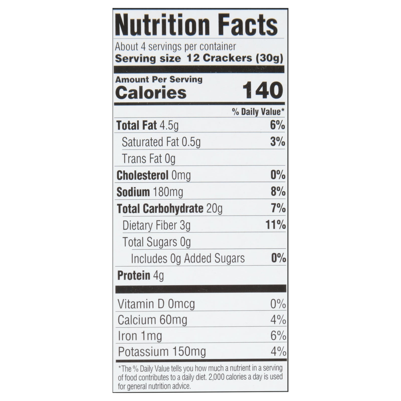 Mary's Gone Crackers - Cracker Og2 Black Ppr - Cs Of 6-4 Oz