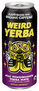 Tea Yerba Mate Pom Acai - 16 FL OZ | Drink Weird Premium Energy Tea