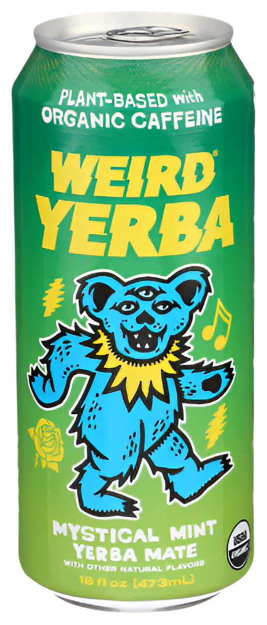 Tea Yerba Mate Mystical Mint - 16 FL OZ | Drink Weird Refreshing Energy Tea