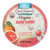Torie And Howard Organic Pink Grapefruit and Tupelo Honey Hard Candy 2 oz pack, case of 8