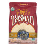 Lundberg Family Farms Organic White Basmati Rice  - Case Of 6 - 4 Lb
