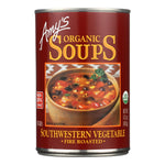 Amy's - Organic Fire Roasted Southwestern Vegetable Soup - Case Of 12 - 14.3 Oz