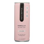 Pop & Bottle - Oat Milk Latte Vanilla - Case Of 12-8 Fz