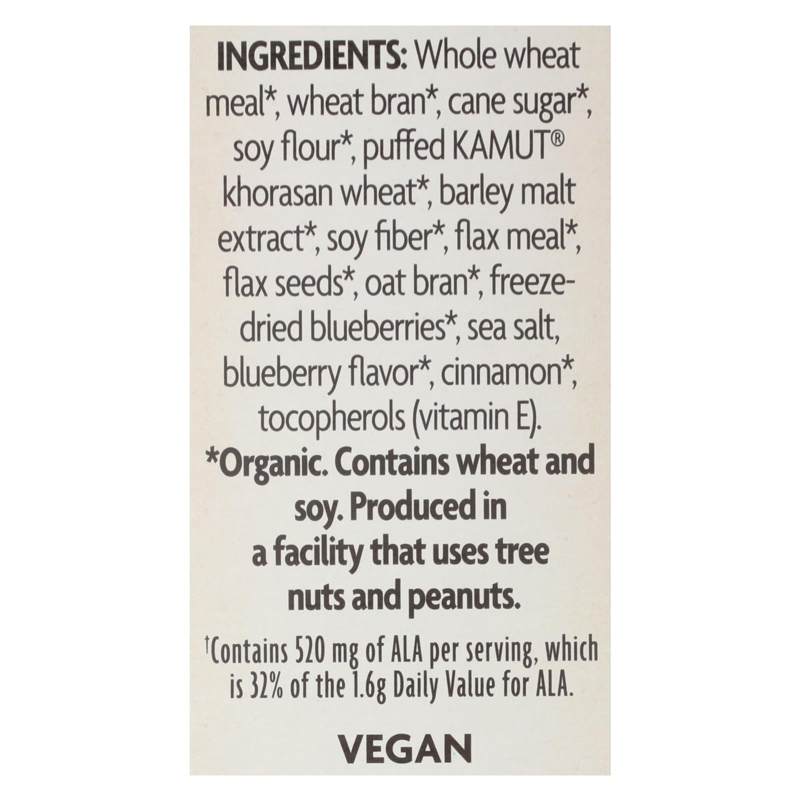 Nature's Path Organic Optimum Power Flax Cereal Blueberry Cinnamon 14 oz box, case of 12
