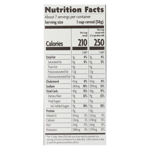 Nature's Path Organic Optimum Power Flax Cereal Blueberry Cinnamon 14 oz box, case of 12