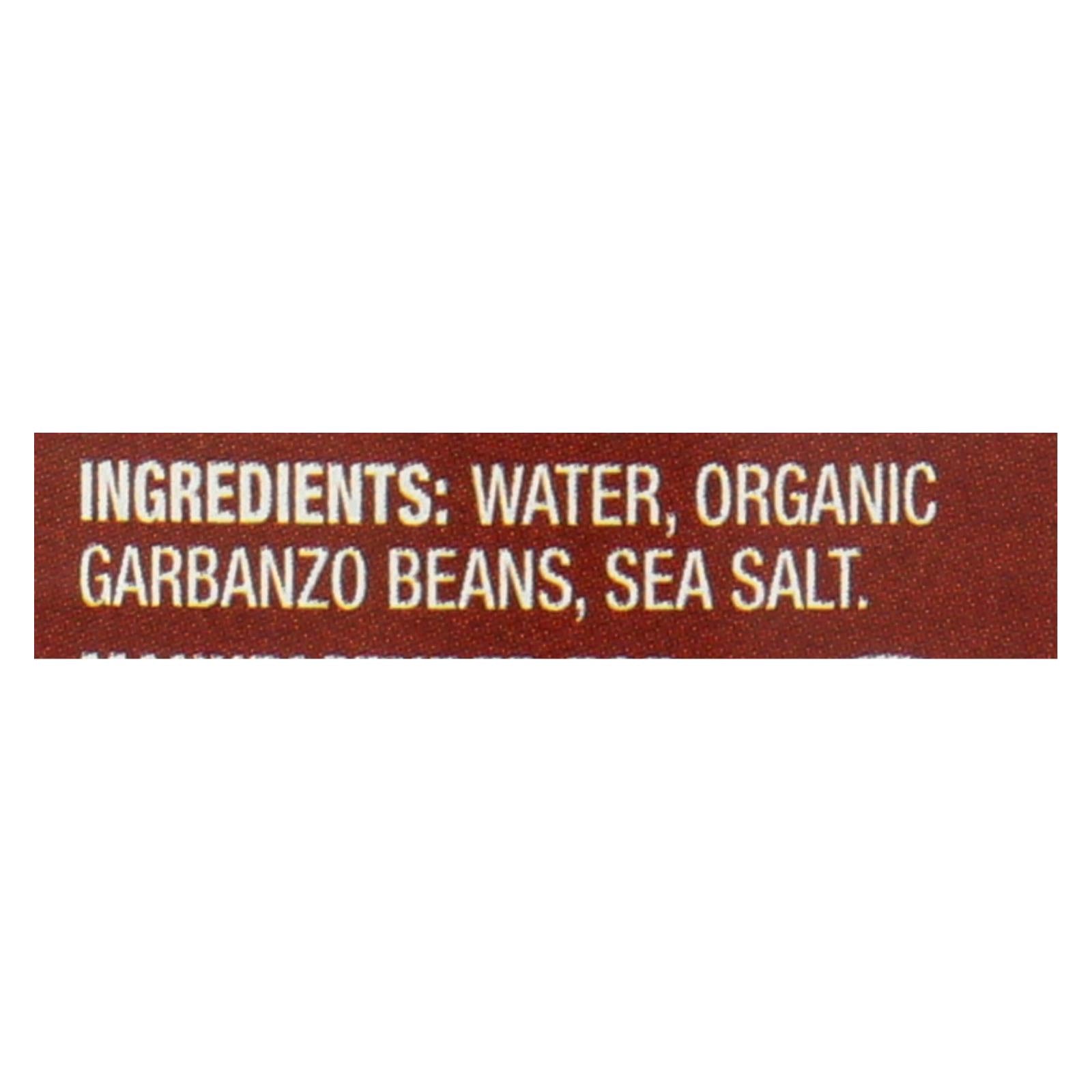 Westbrae Foods Organic Garbanzo Beans - Case Of 12 - 15 Oz.