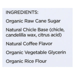 Simply Gum All Natural Coffee Gum – 15 Count Pack – Case of 12 – Sugar Free Gum Alternative to Pur Gums