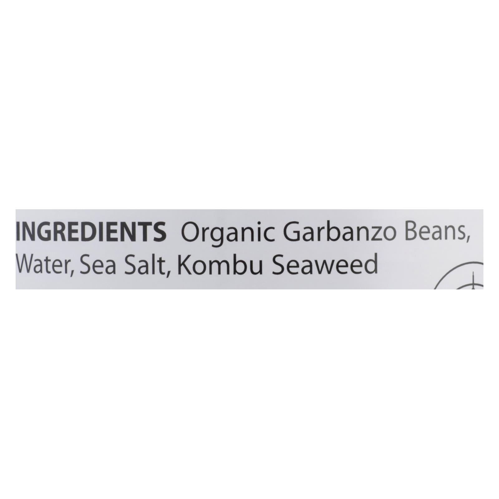 Eden Foods Organic Garbanzo Bean - Case Of 6 - 108 Oz.