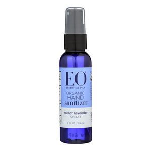 Eo Products - Hand Sanitizer Spray - Lavender - 2 Fl Oz - Case Of 6