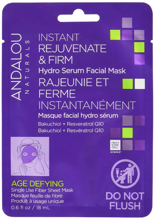 Andalou Naturals - Mask Instnt Rejuvnt Firm - Cs Of 6-.6 Fz