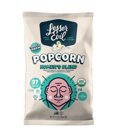 Lesser Evil - Pcorn Og2 Homers Blend - Cs Of 12-4.6 Oz