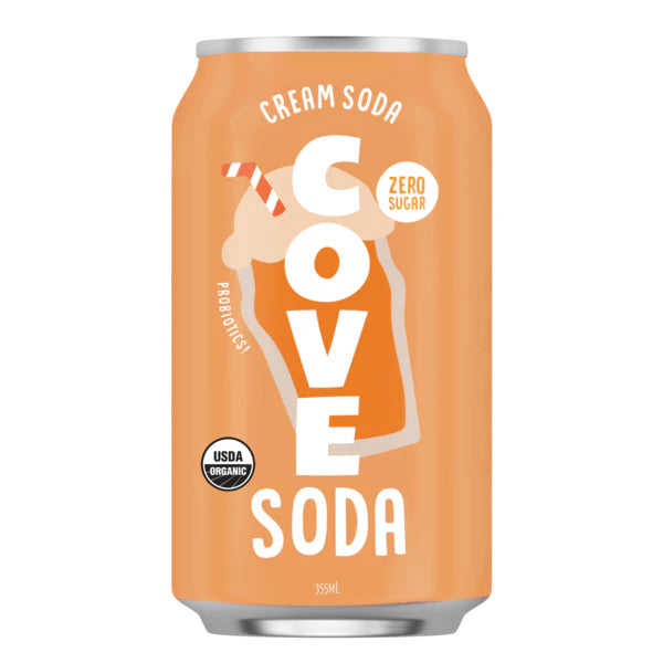 Cove Soda - Soda Cream - Cs Of 12-12 Fz