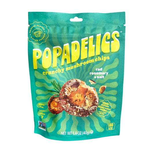 Popadelics - Chips Mush Rosemary Salt - Cs Of 6-1.4 Oz