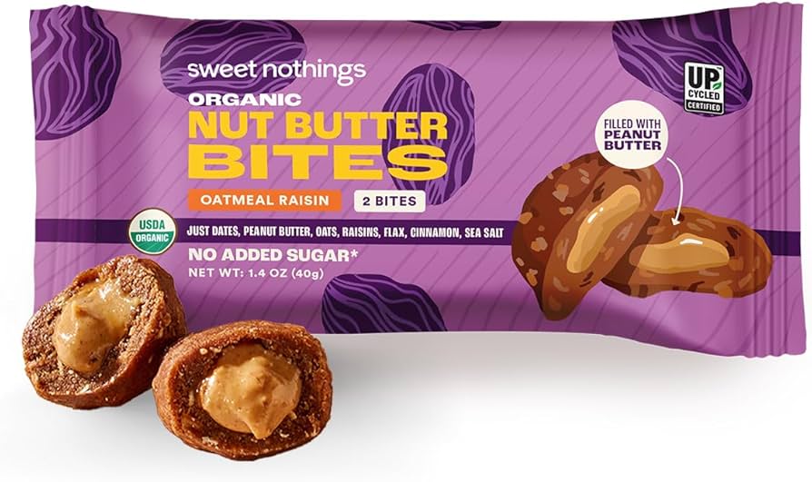 Sweet Nothings - Bites Og2 Oatml Rsn Pbtr - Cs Of 12-1.4 Oz